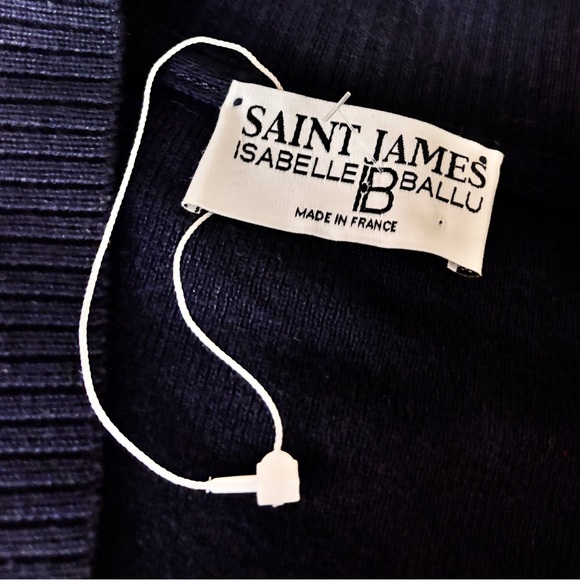 Saint James Colorful Stripe Cardigan - Picture 2 of 2